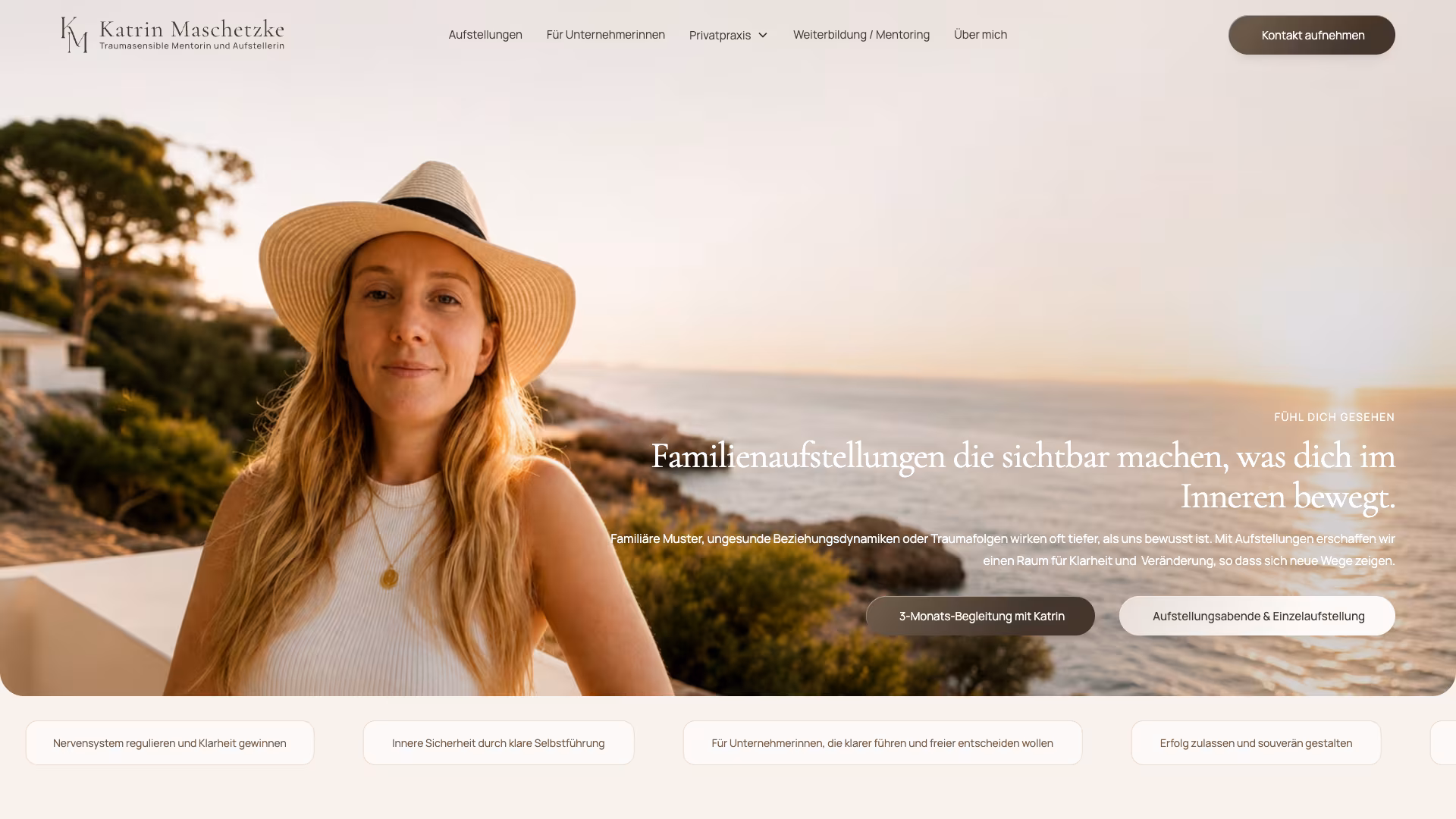 Website-Referenz: Katrin Maschetzke